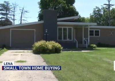 First-time home buyers explore small towns