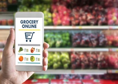 Online grocery sales totaled $6.8 billion in May, flat year over year
