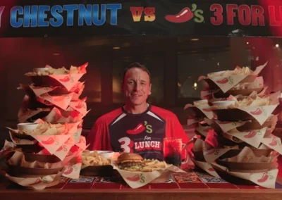 Chili’s challenges Joey Chestnut to an eating contest on X