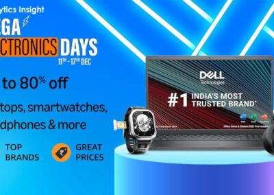 Amazon Mega Electronics Days: Grab Discounts Before Jan 27