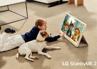 LG Electronics Launches StandbyME 2, Upgrading Portable Lifestyle Screens